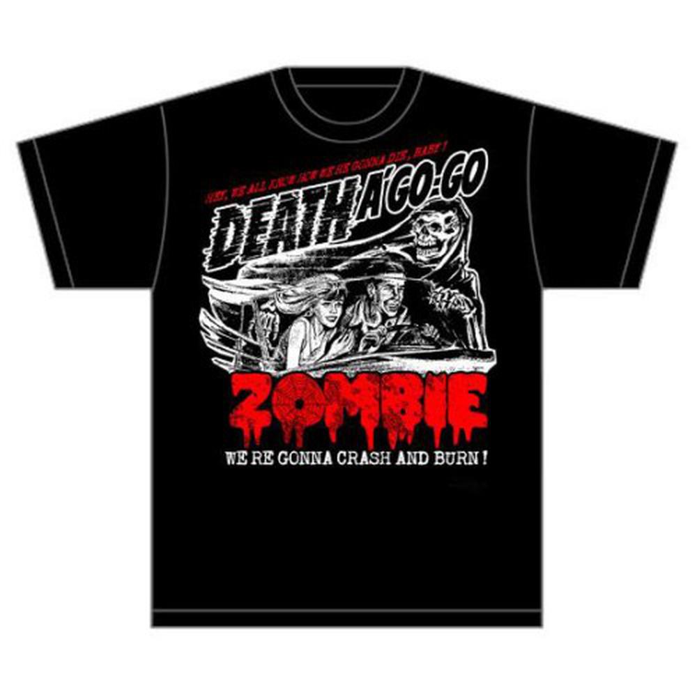 Rob Zombie - Zombie Crash Mens Tshirt - Black